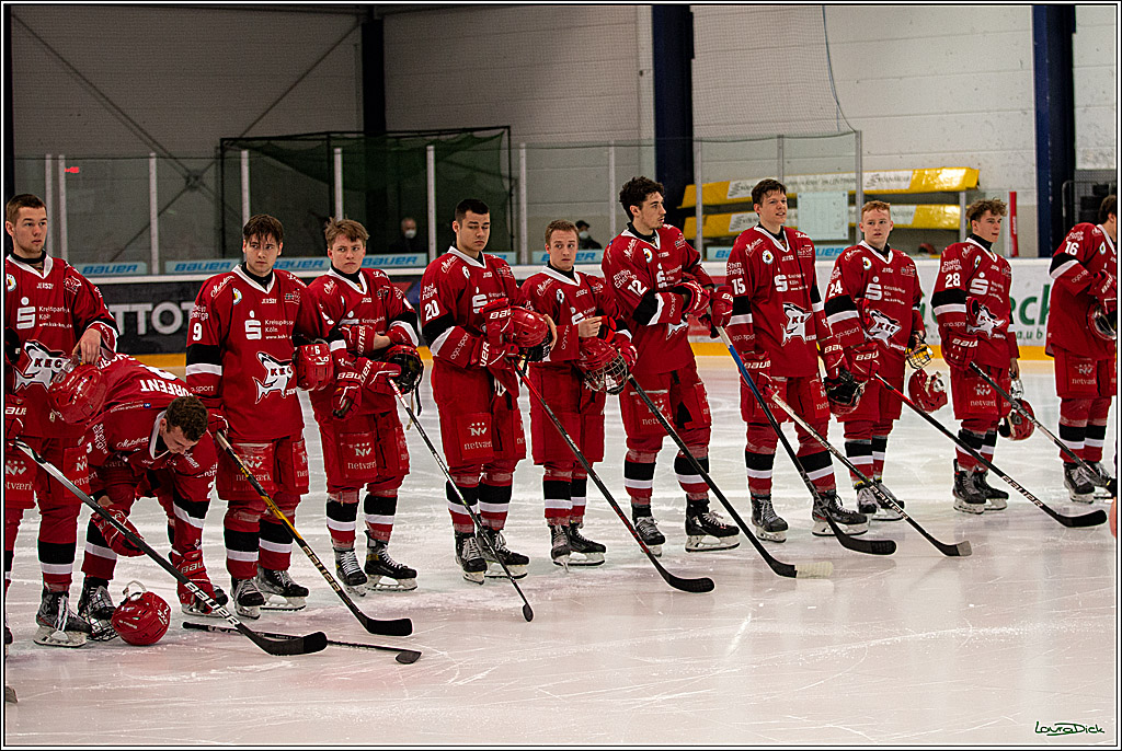U20- DNL; Koelner Junghaie- Eisbaeren Juniors Berlin; Koeln, 27.03.2022